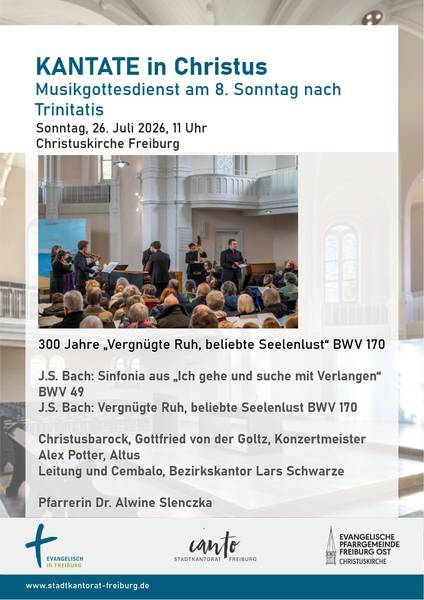 Quelle: Evangelisches Stadtkantorat
